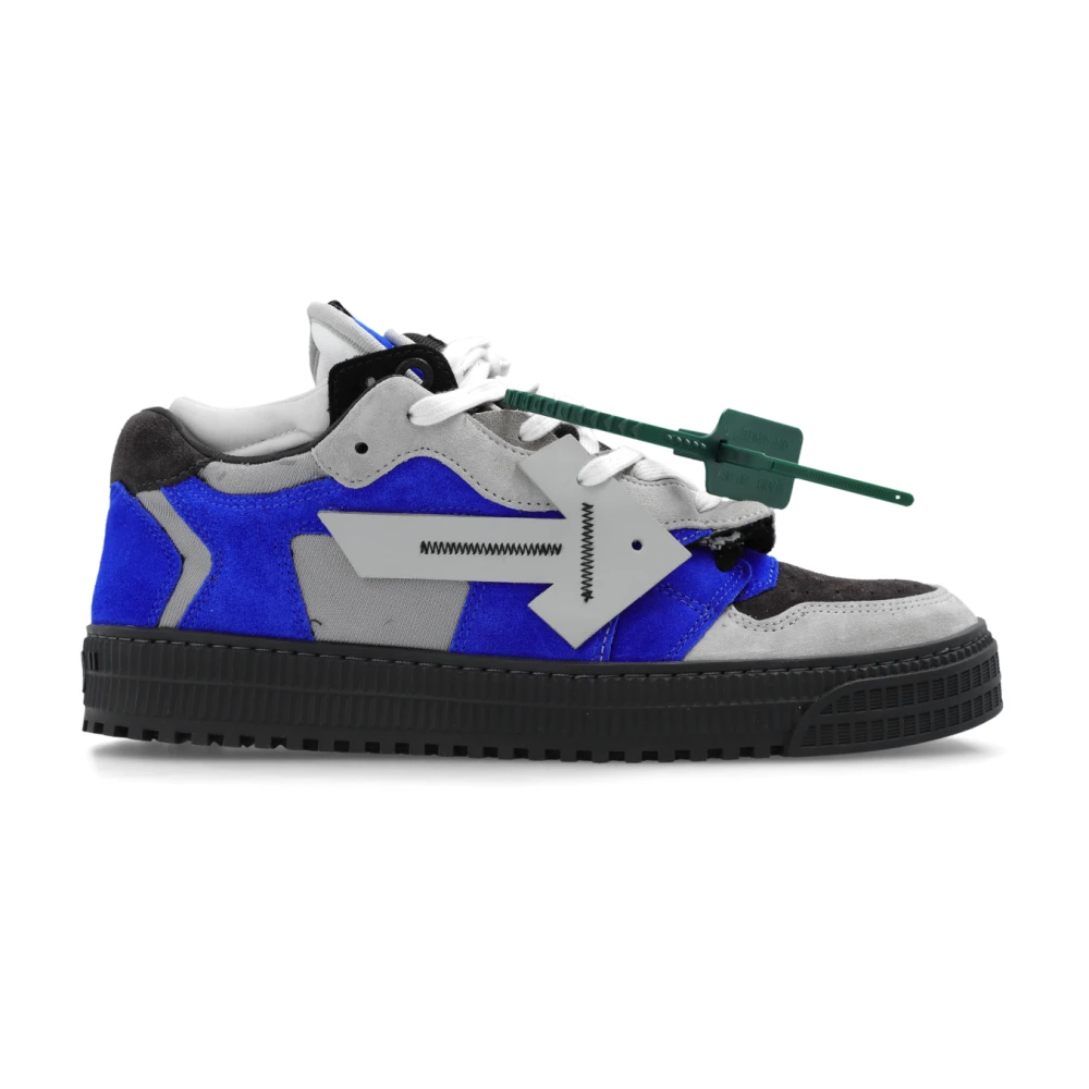 Off-White Floating Arrow sneakers BLACK BLUE FLUO