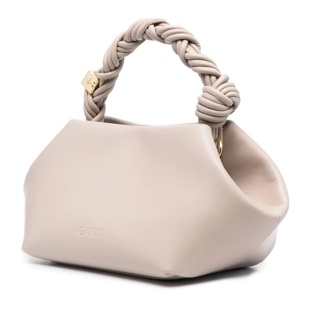 Ganni Oester Grijs Bou Kleine Tas Gray Dames