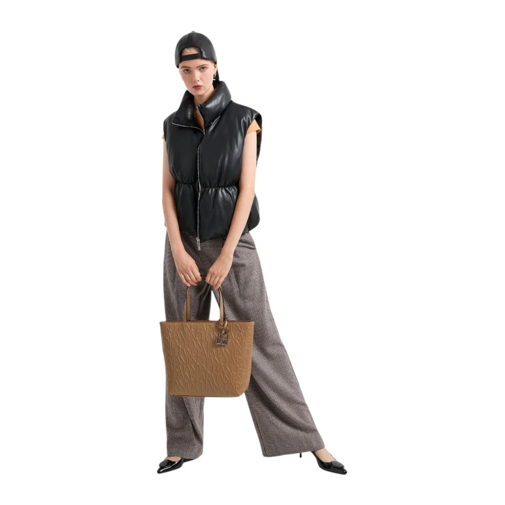 Armani Exchange Schoudertas Brown Dames