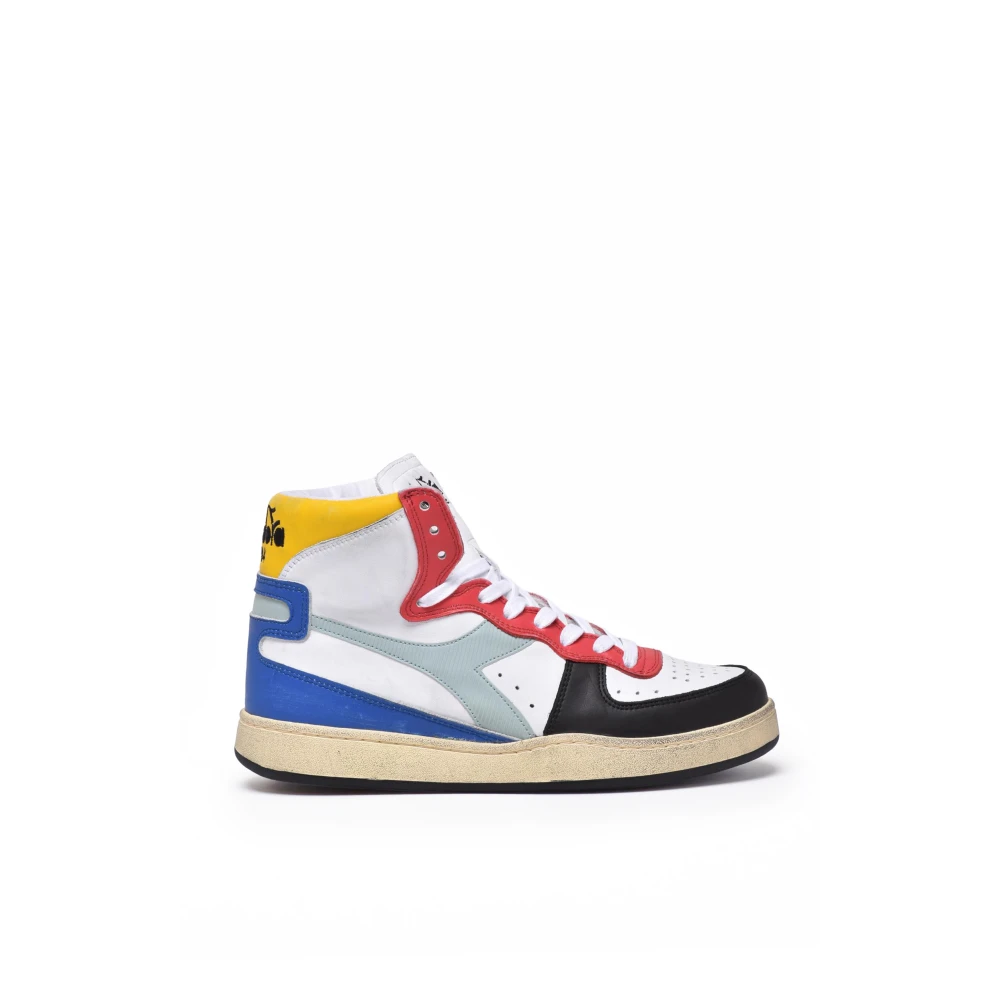 Diadora Mi Basket Used Heren Schoenen Veelkleurig Multicolor