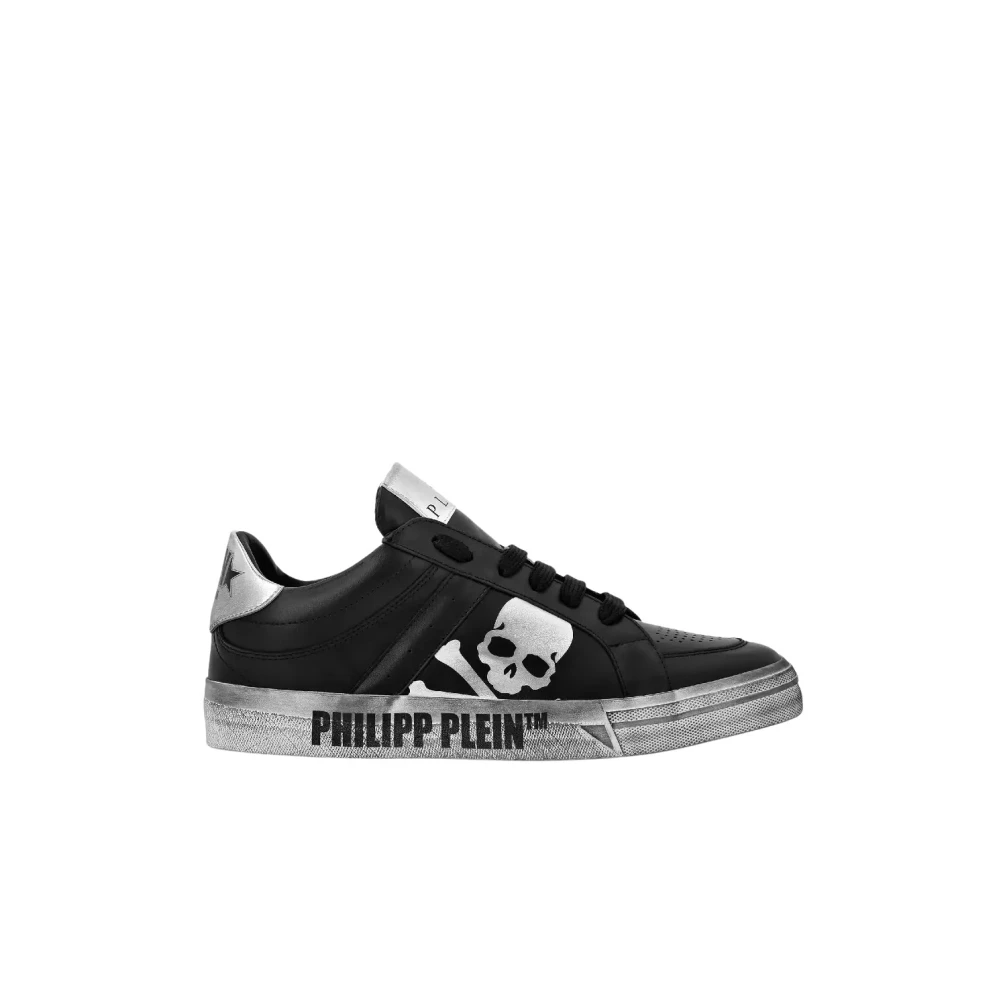 Sort Lo-Top Skull&Bones Sneakers