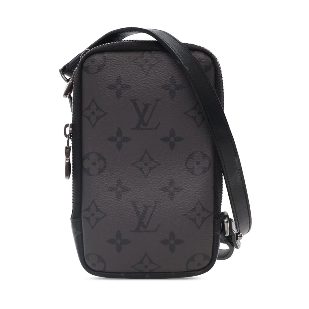 Louis Vuitton Vintage Women's Black Pre-Owned Vintage Monogram Crossbody Bag