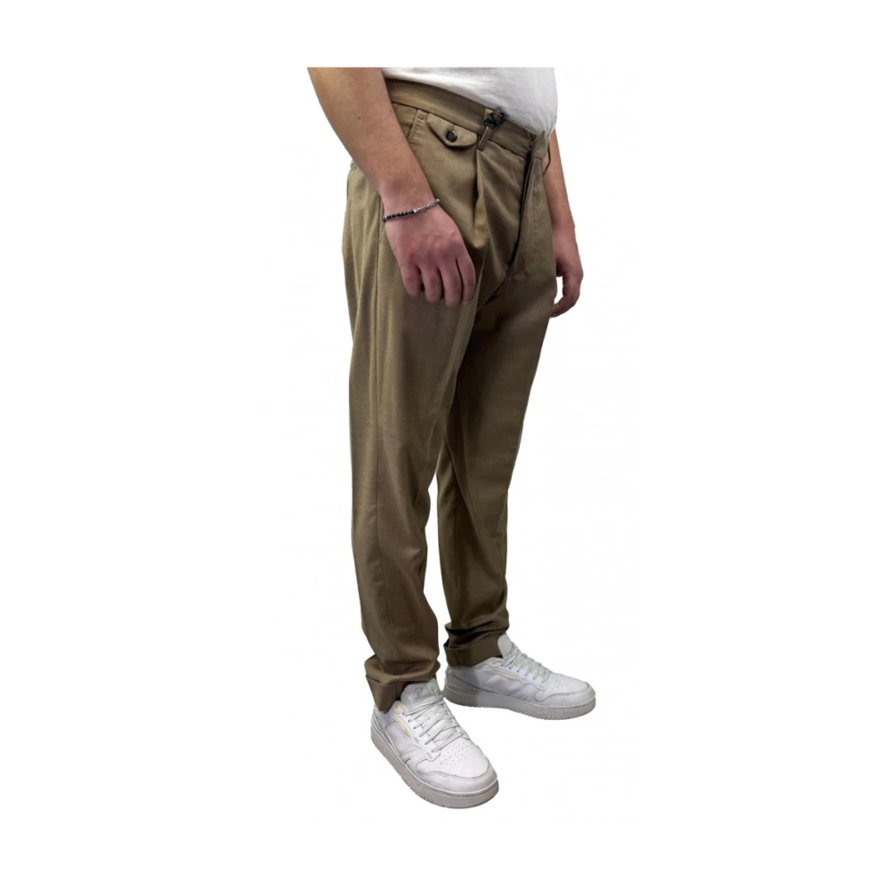 Michael Coal Wolmix Pantalone Beige Heren