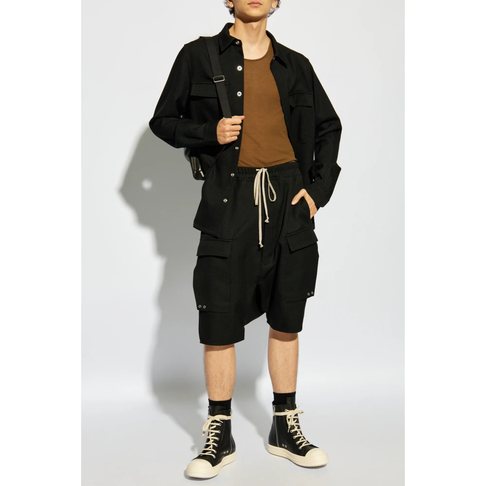 Rick Owens Basic Top Brown Heren