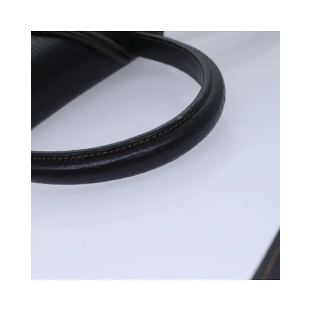 Loewe Pre-owned Leather handbags Black Dames