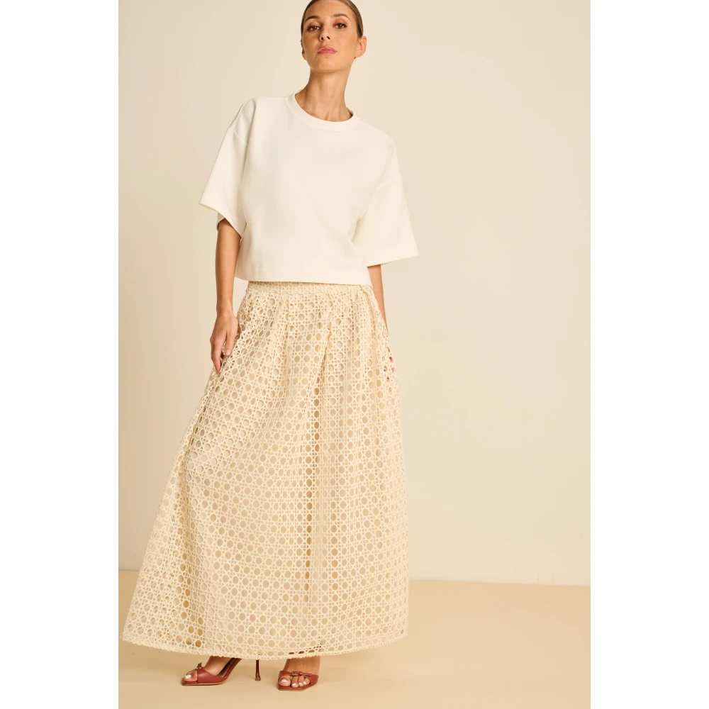 March23 Sevilla Rok Beige Dames