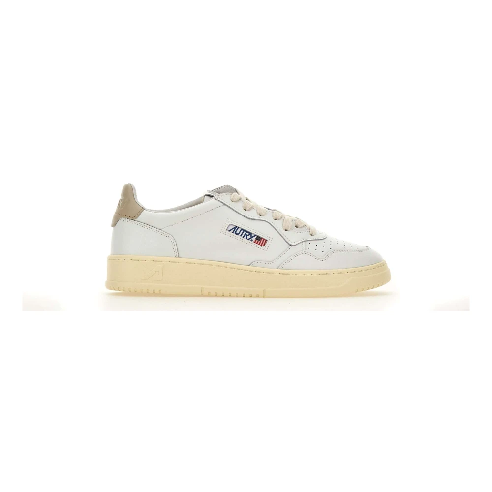Autry White Sneakers, Male, 11 Uk, Medalist Low