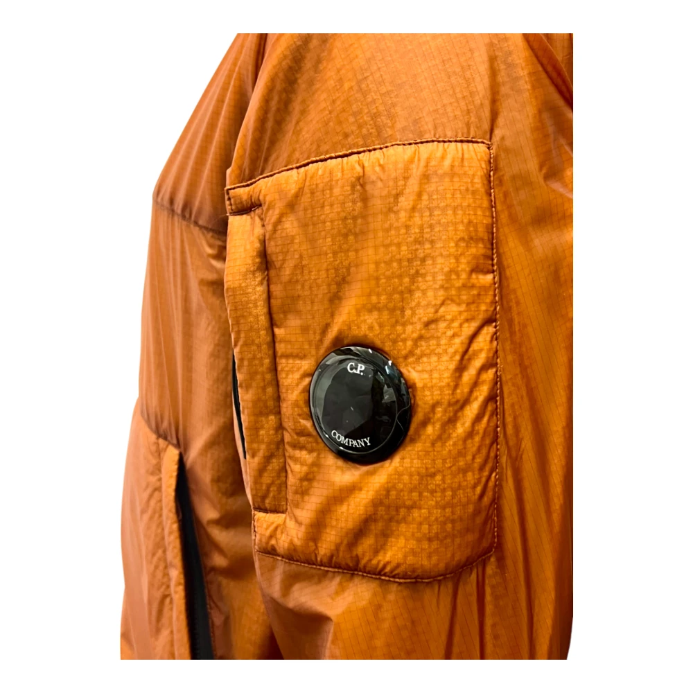 C.P. Company Nada Shell Primaloft Jas Donkeroranje Brown Heren