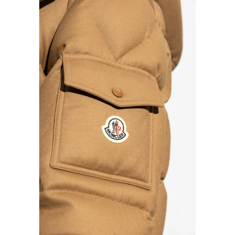 Moncler Donsjack Vezere Brown Heren