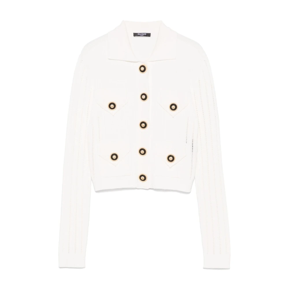 Knitwear > Cardigans - - Balmain - Modalova