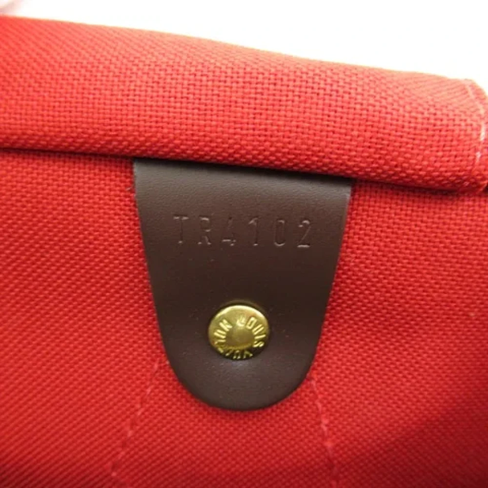 Louis Vuitton Vintage Pre-owned Fabric handbags Brown Dames