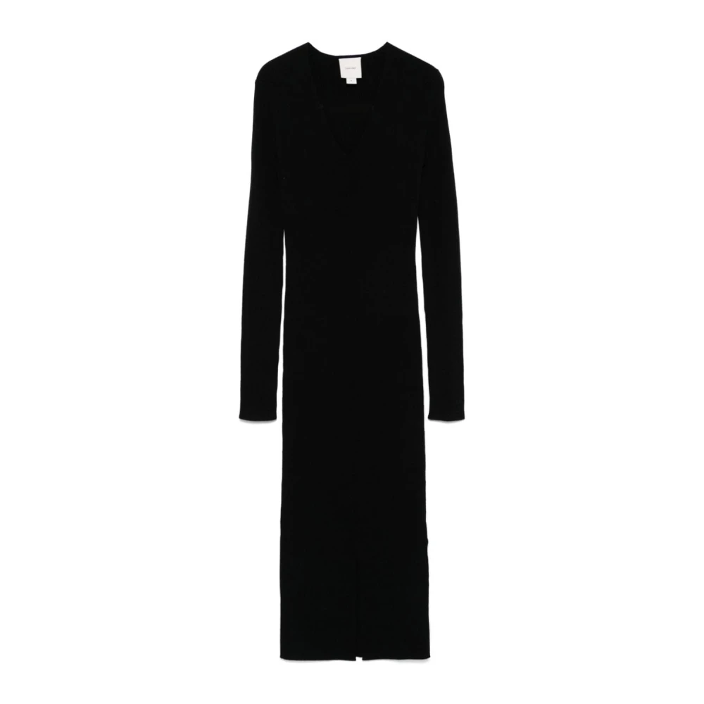 Calvin Klein Zwarte Elegante Jurken Black Dames