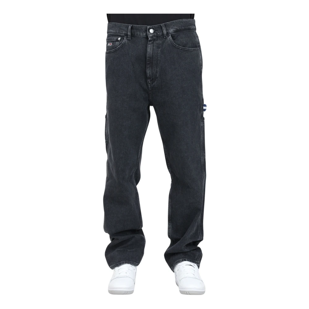 Tommy Jeans Retro Straight Cut Zwarte Jeans Blue Heren