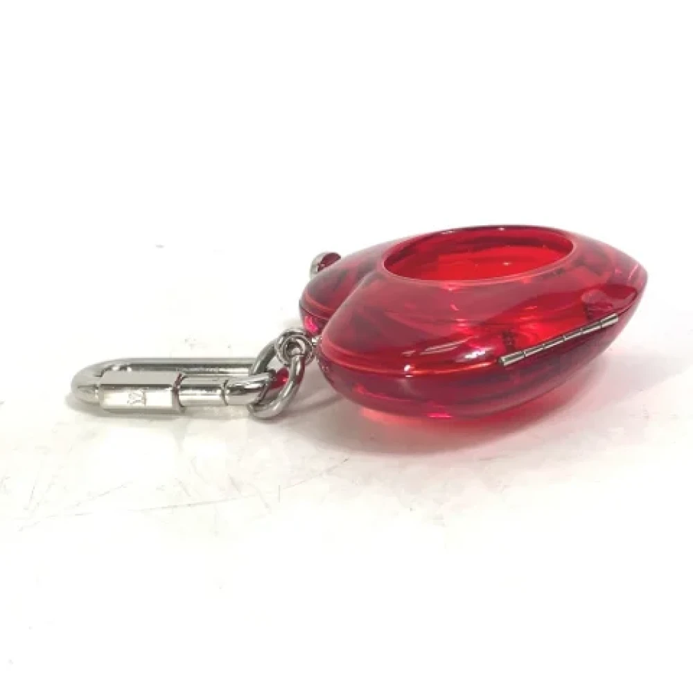 Louis Vuitton Vintage Pre-owned Plastic key-holders Red Dames