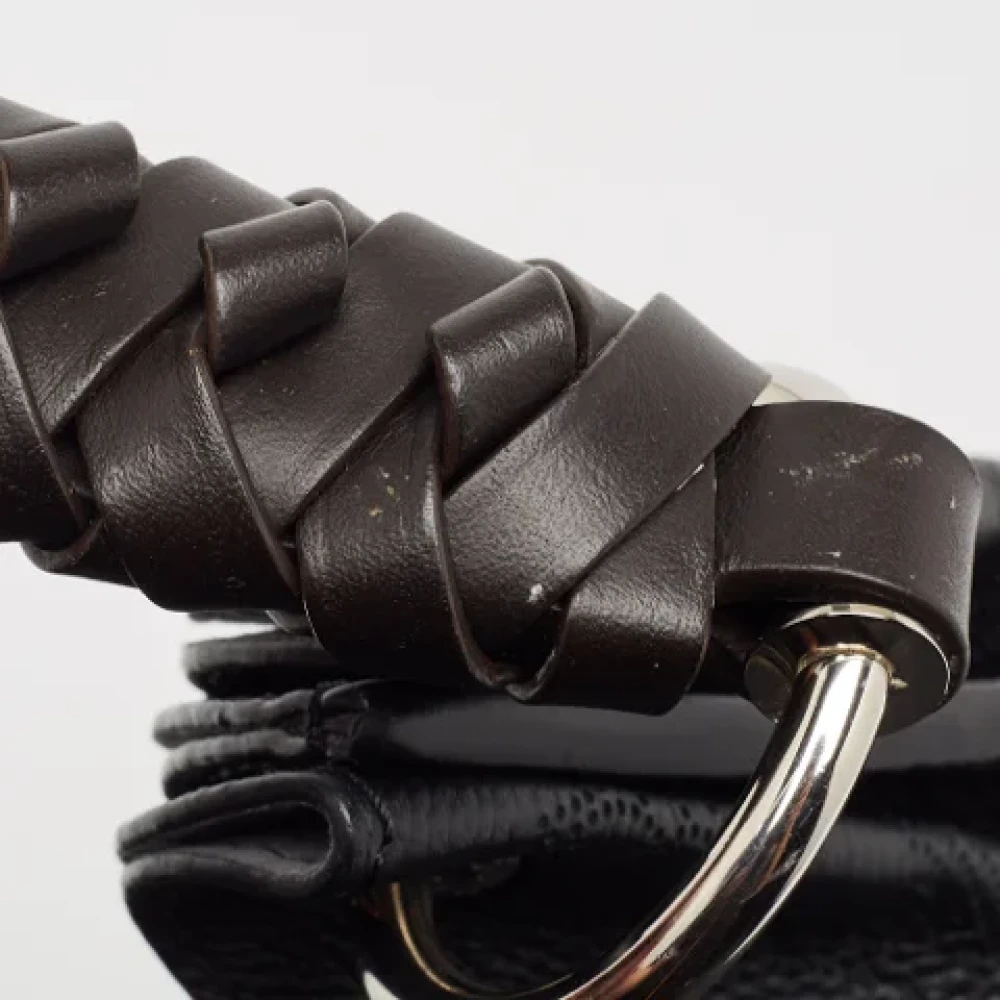 Louis Vuitton Vintage Pre-owned Leather handbags Black Dames