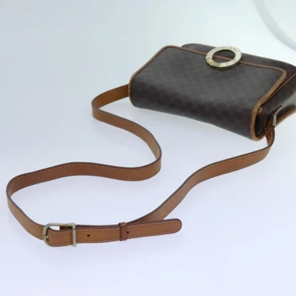 Celine Vintage Pre-owned Canvas celine-bags Brown Dames
