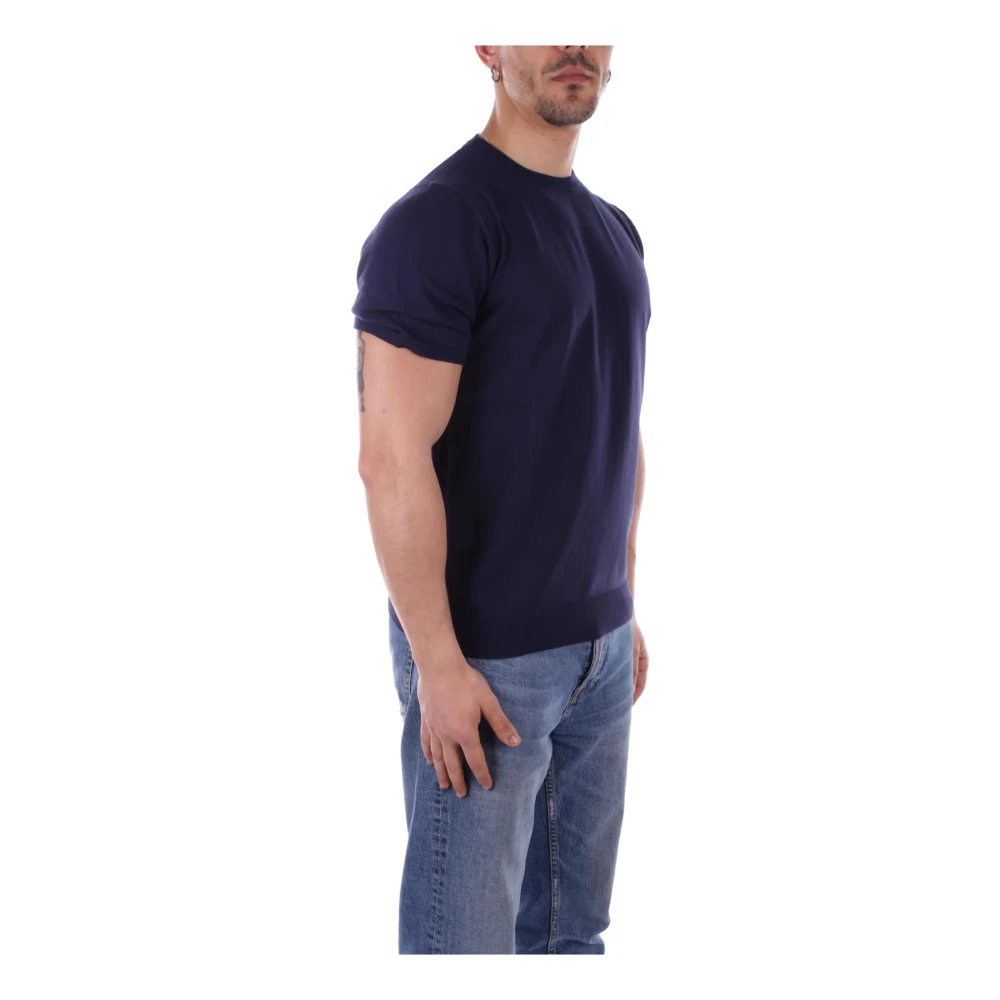 Costume National T-Shirts Blue Heren