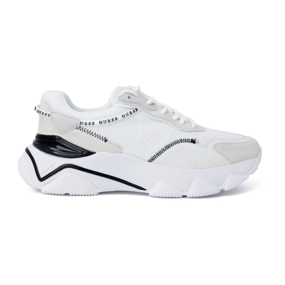 Guess White Micola Running Shoe - Male - Kids Sneakers - 1 Uk - Kids