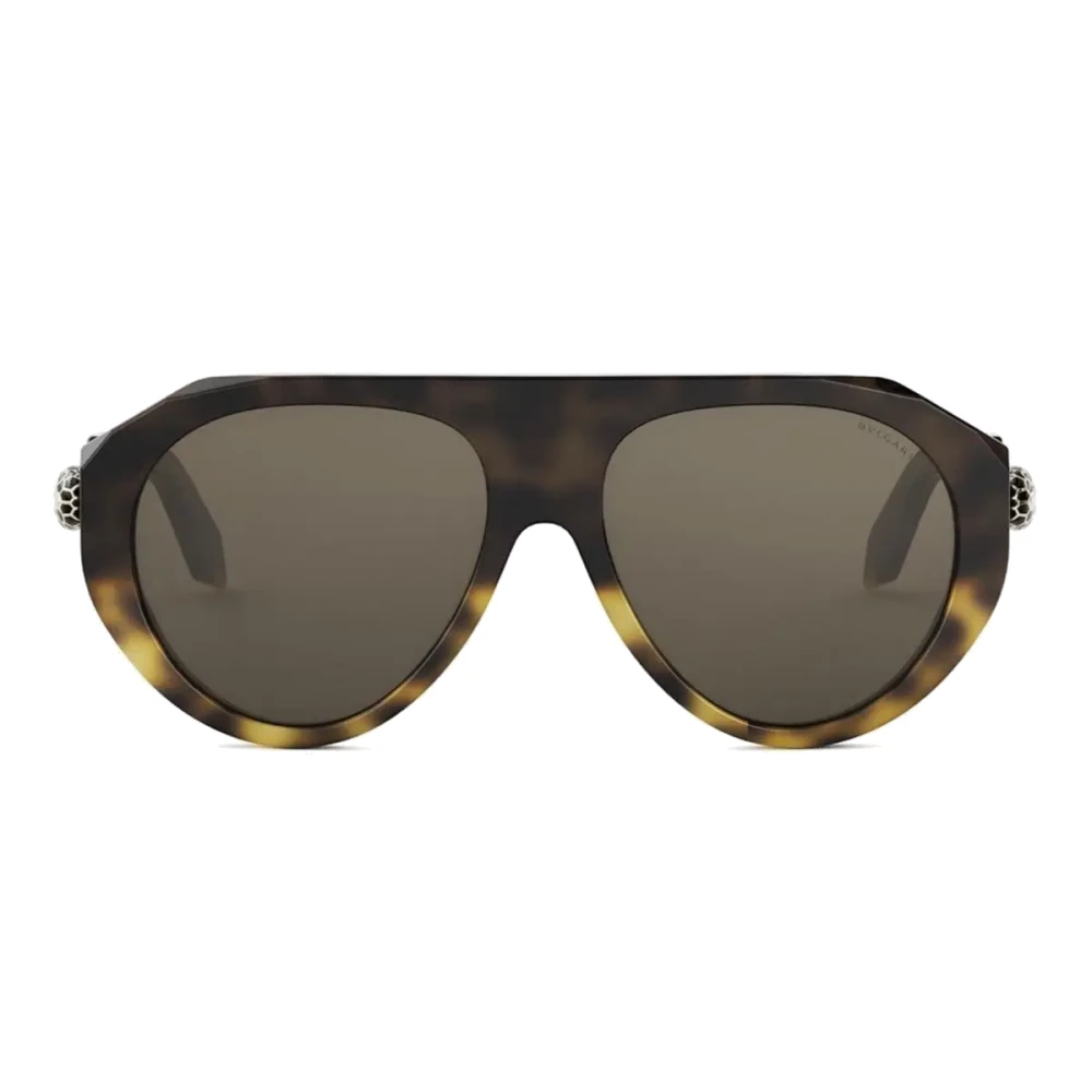 Bvlgari Brown Sunglasses, Female, 56 Mm, Serpenti Forever Sunglasses