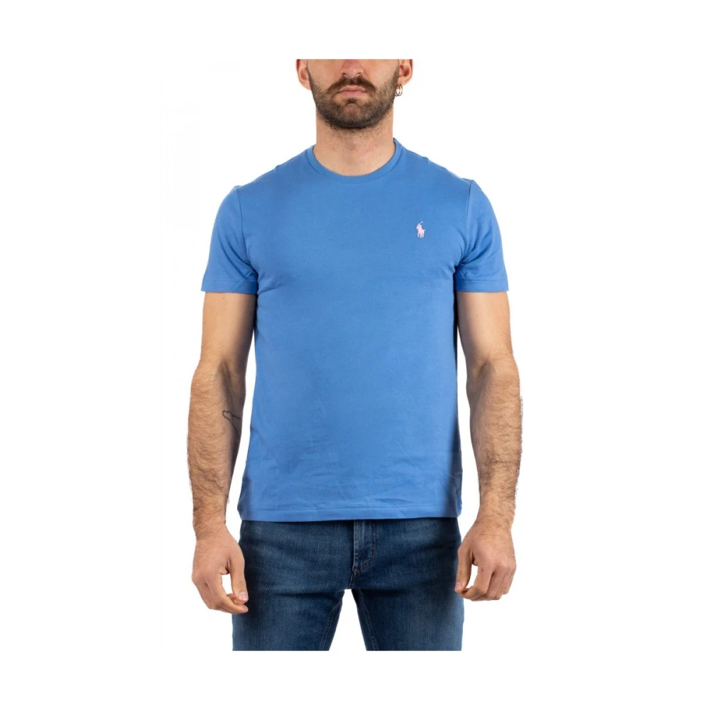 Ralph Lauren Heren Klassiek T-shirt Blue Heren