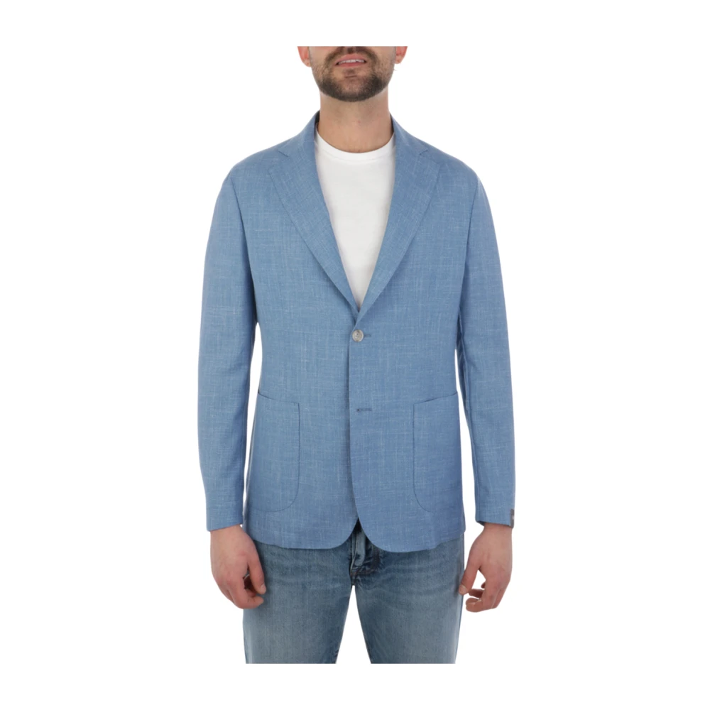 Barba - Jackets > Blazers - Blue - Barba - Modalova