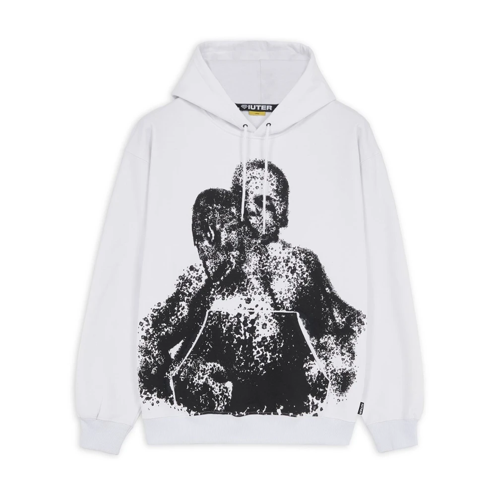 Iuter Zware hoodie voor heren White Heren