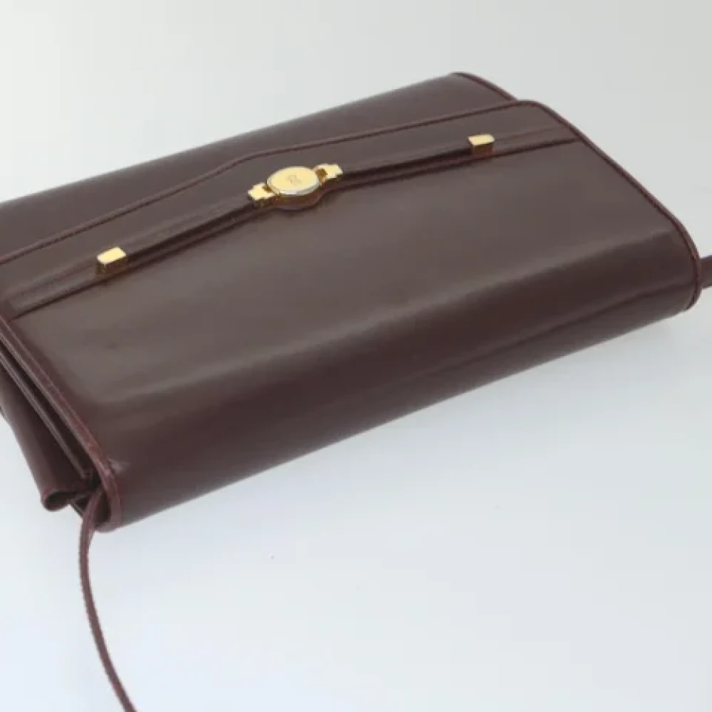 Bally Pre-owned Leather shoulder-bags Red Dames