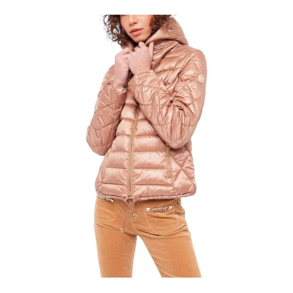 Gaudi Korte Pufferjas Brown Dames