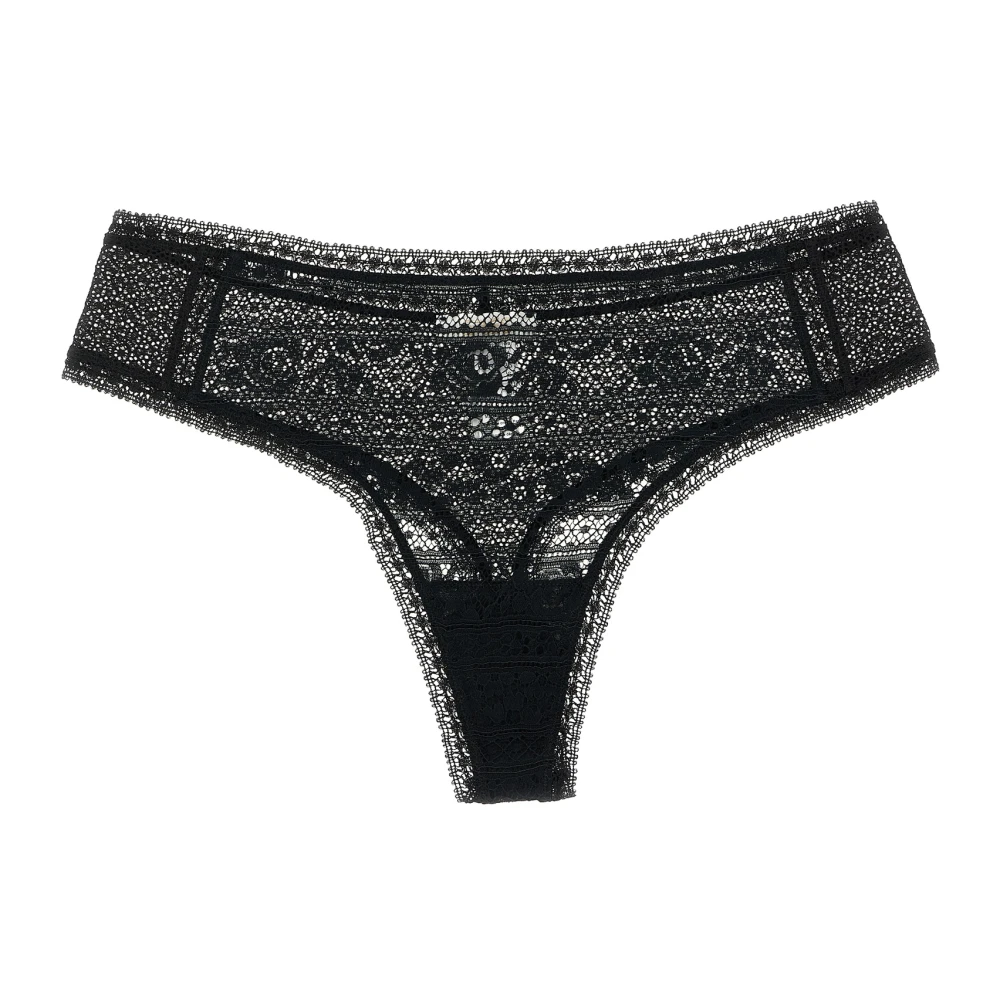 Eres Mujer Negro Ropa Interior, Talla: L