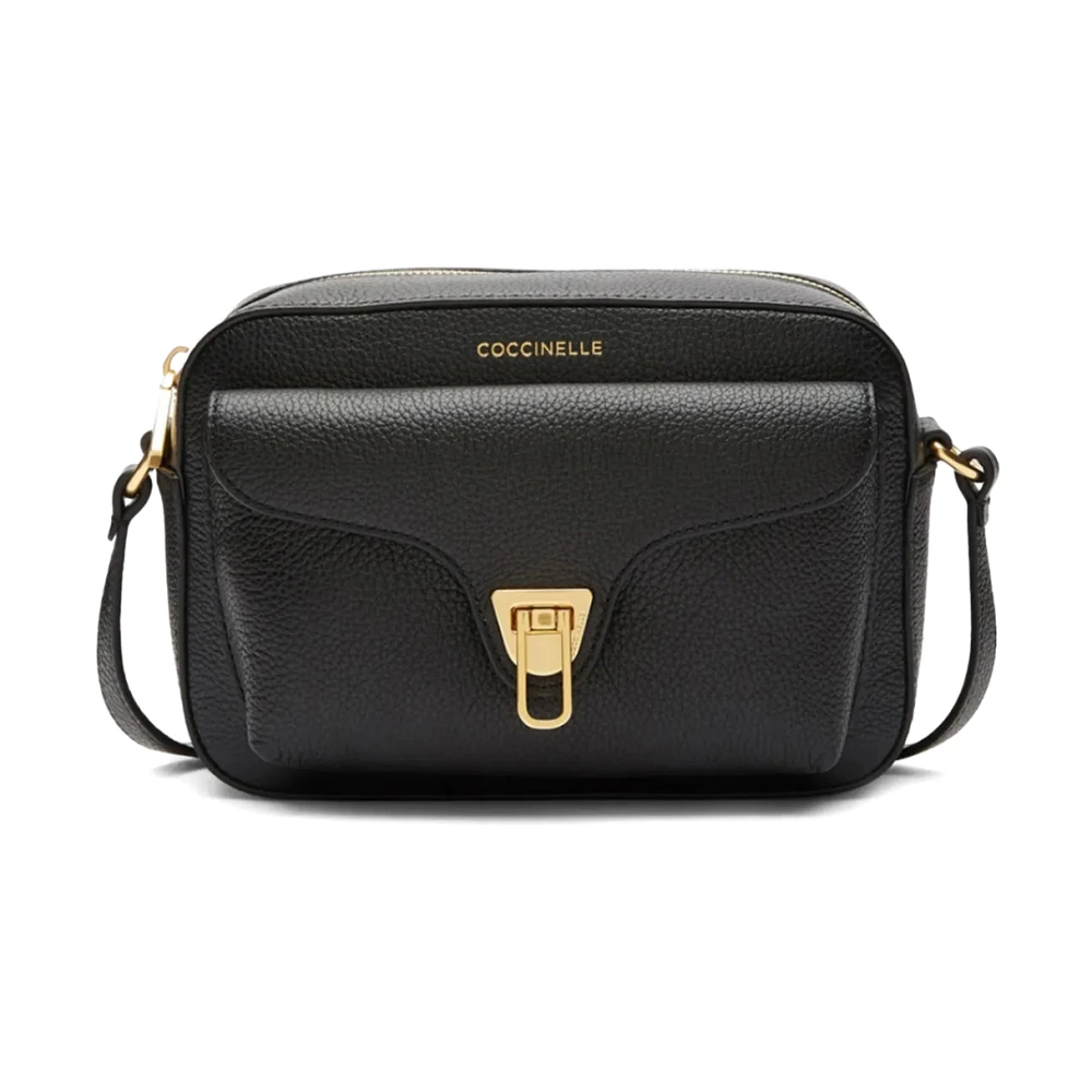 Coccinelle Women's Black Beat Small Camera Bag - Cross Body Bags - One Size - Bags