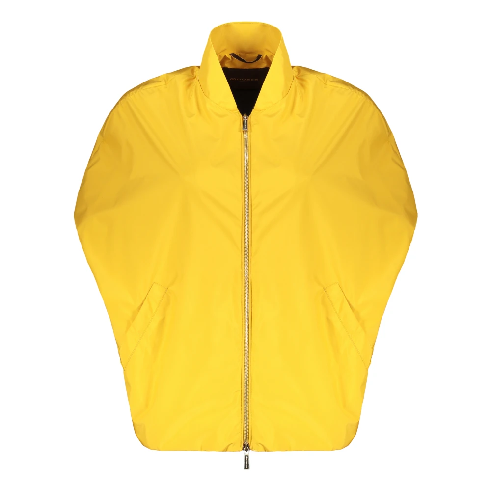 Moorer - Jackets > Capes - Yellow - Moorer - Modalova
