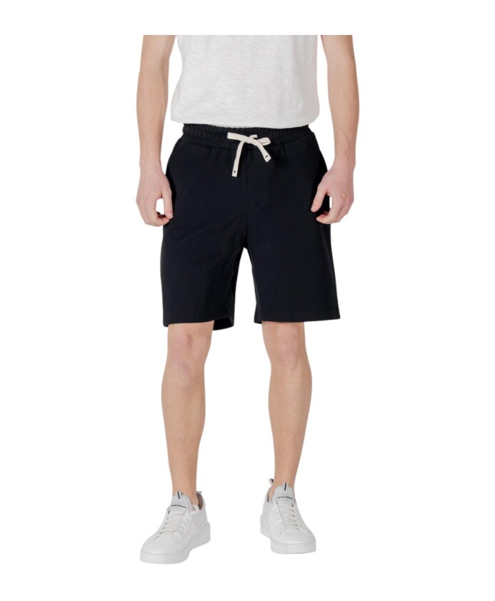 zwarte-katoenen-zomer-shorts-met-vetersluiting