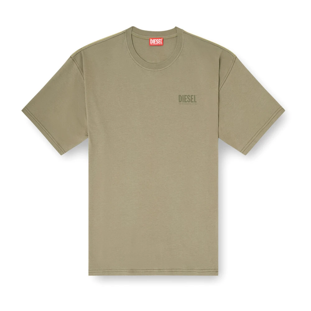 Diesel Herr Grön Toppar Xl, Bomull, T-Shirts