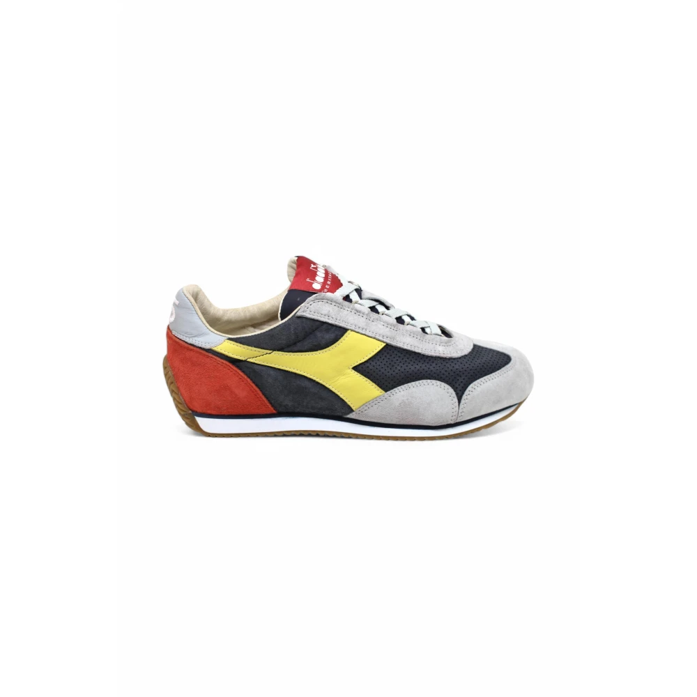 Diadora Vintage Style Suede Sneakers Heren Schoenen Veelkleurig Multicolor