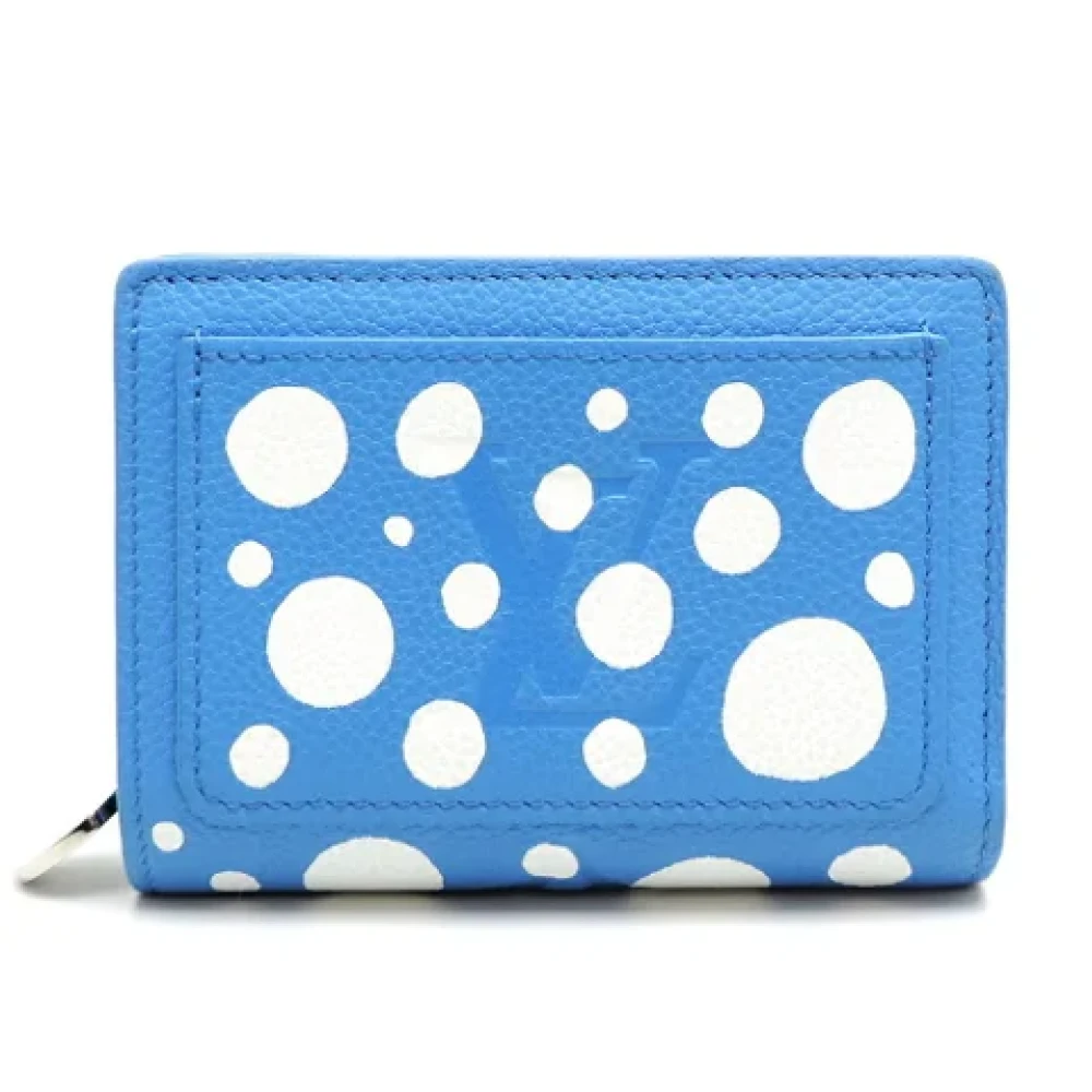 Louis Vuitton Vintage Pre-owned Canvas wallets Blue Dames