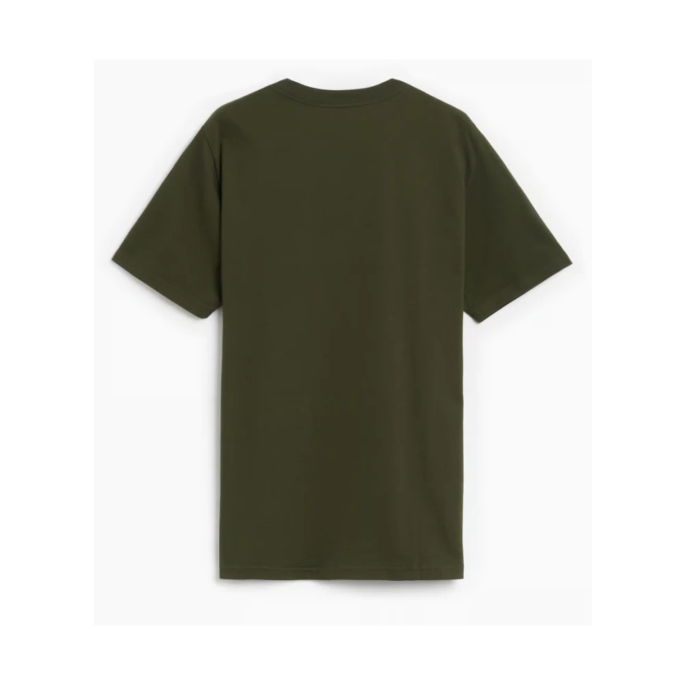Kenzo Eiffeltoren Geborduurd T-shirt Green Heren
