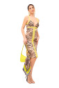 robe-midi-beige-a-imprime-animalier