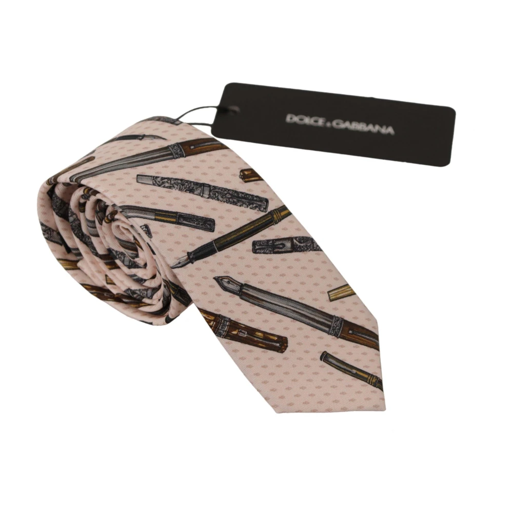 Dolce & Gabbana Uomo Rosa Accessori, Taglia Unica, New,