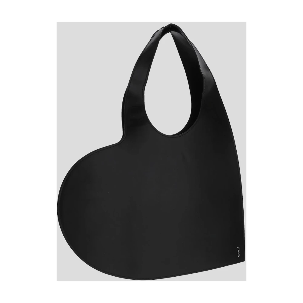 Coperni Zwarte Hart Logo Tote Tas Black Dames
