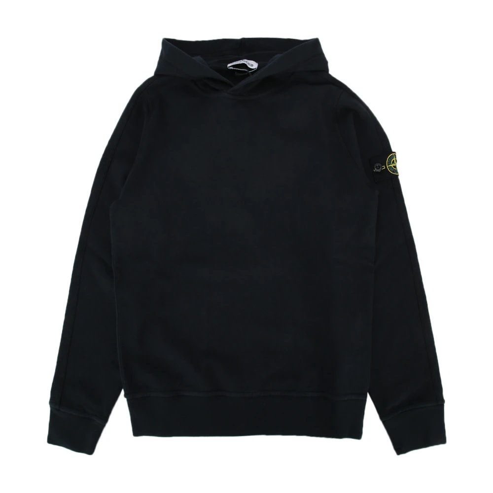 Stone Island Unisex Kids Blue Kids Sweatshirts, 8 Y, Hoodie Jumper