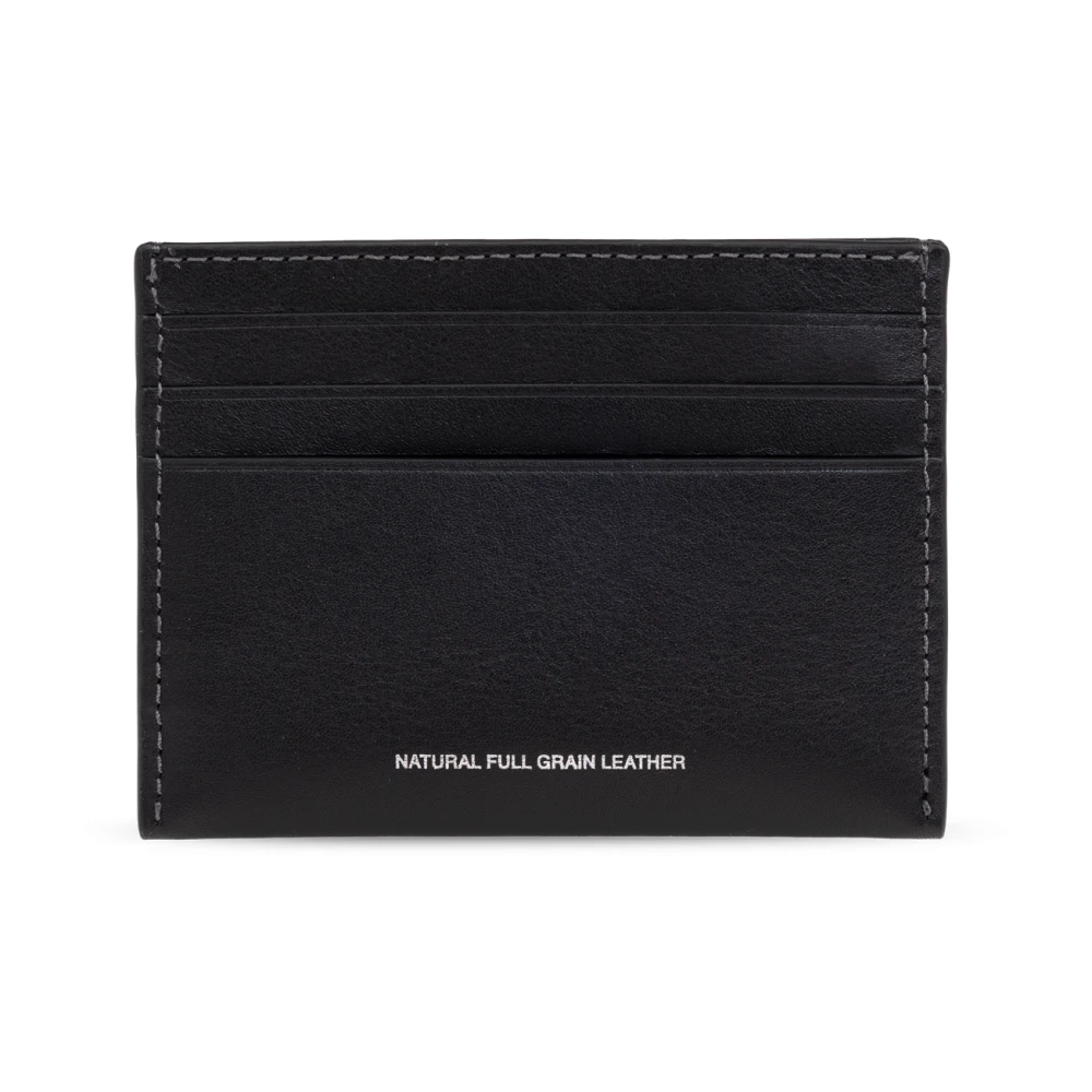Coach Leren kaarthouder Black Heren