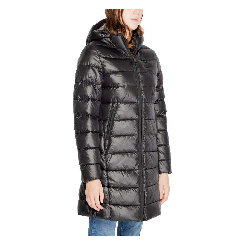 Blauer Damesjassen en Mantels Collectie Black Dames
