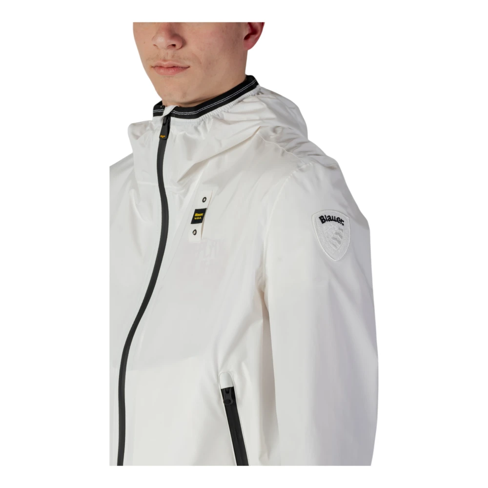 Blauer Lente Zomer Herenjassen Collectie White Heren
