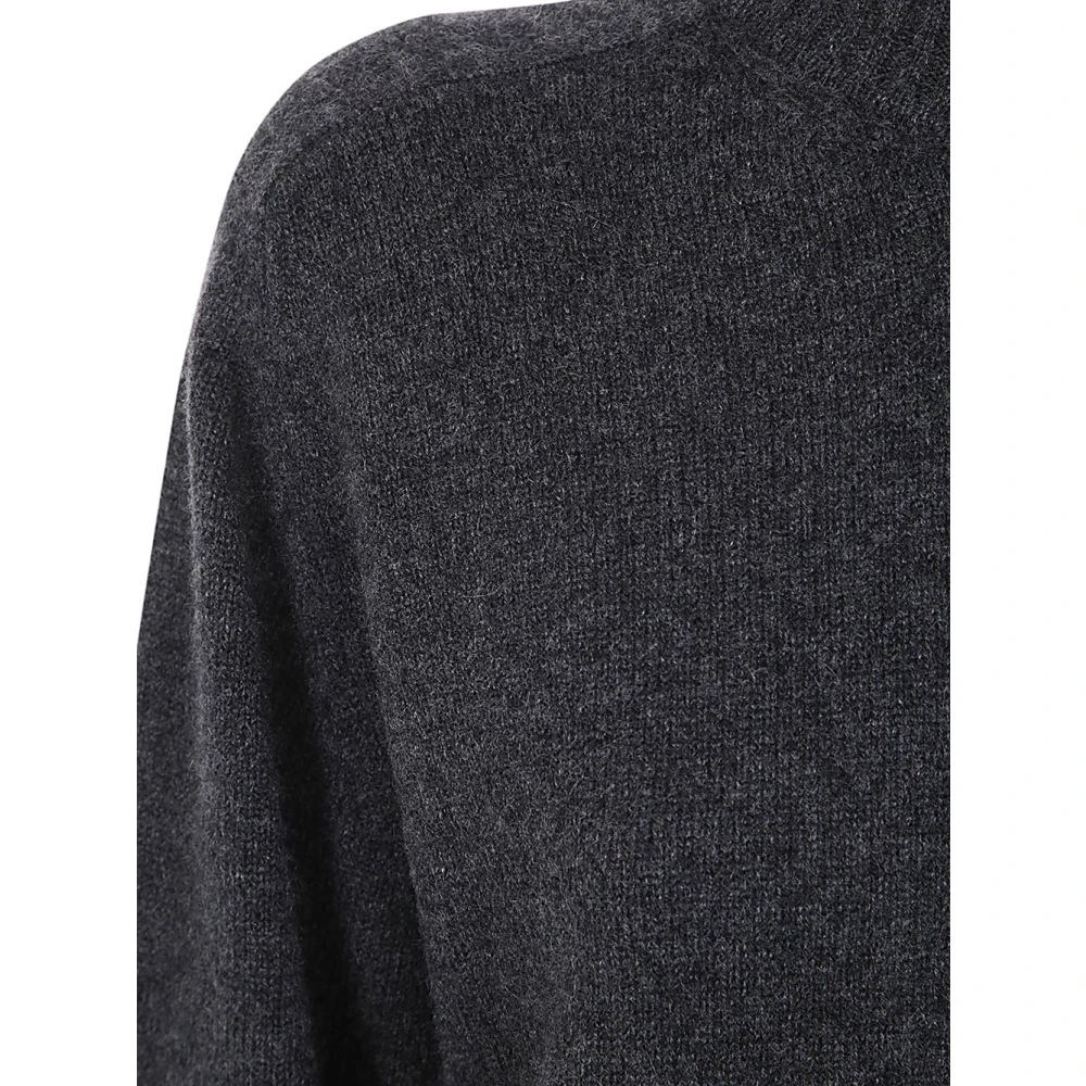 Loulou Studio Antraciet Melange Sweater Gray Dames