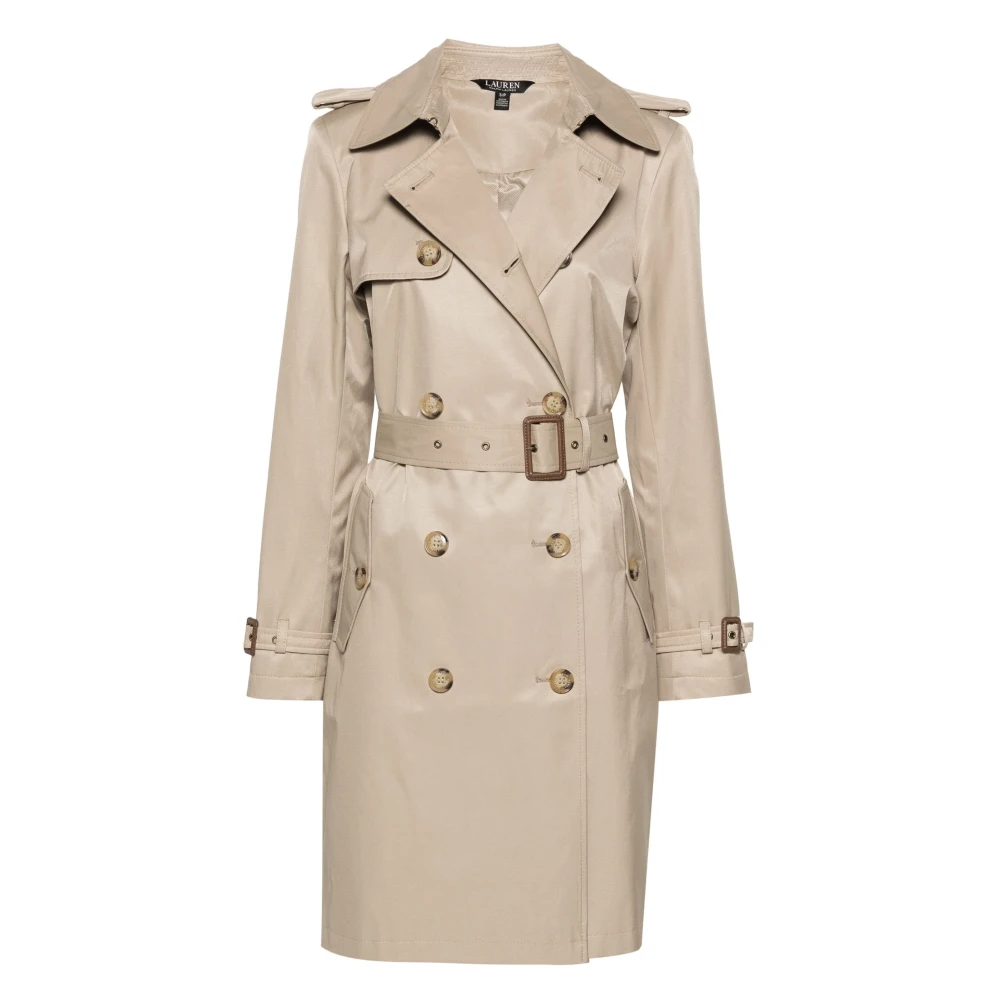 Ralph Lauren Gevoerde jas Beige Dames