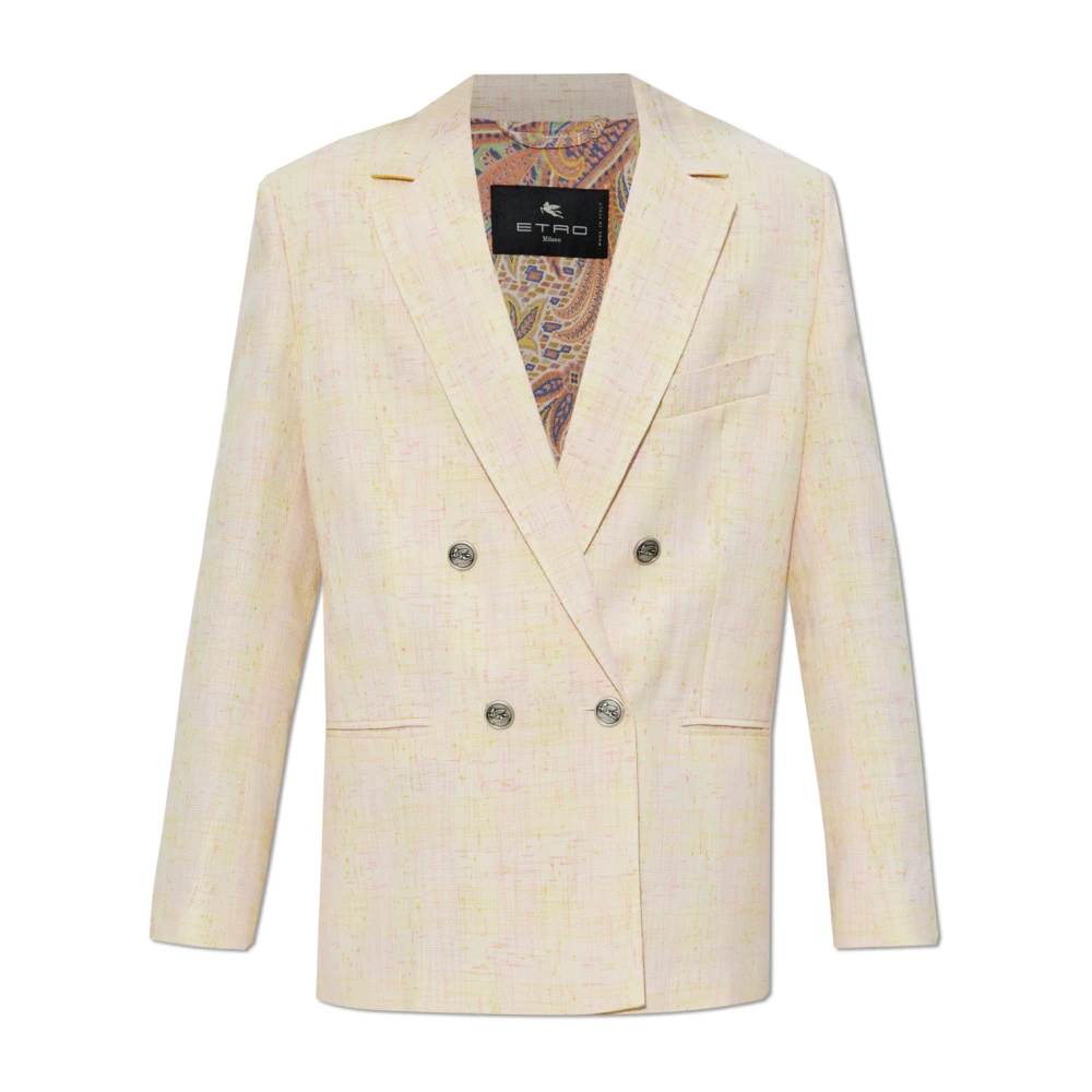 ETRO 'Oversize' blazer Beige Dames