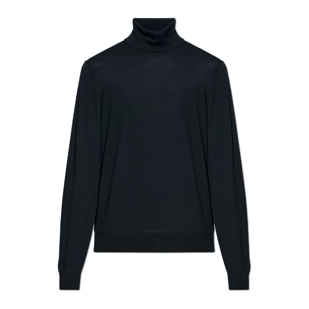 Tom Ford Black Wool Turtleneck - Male - Turtlenecks - L - Knitwear