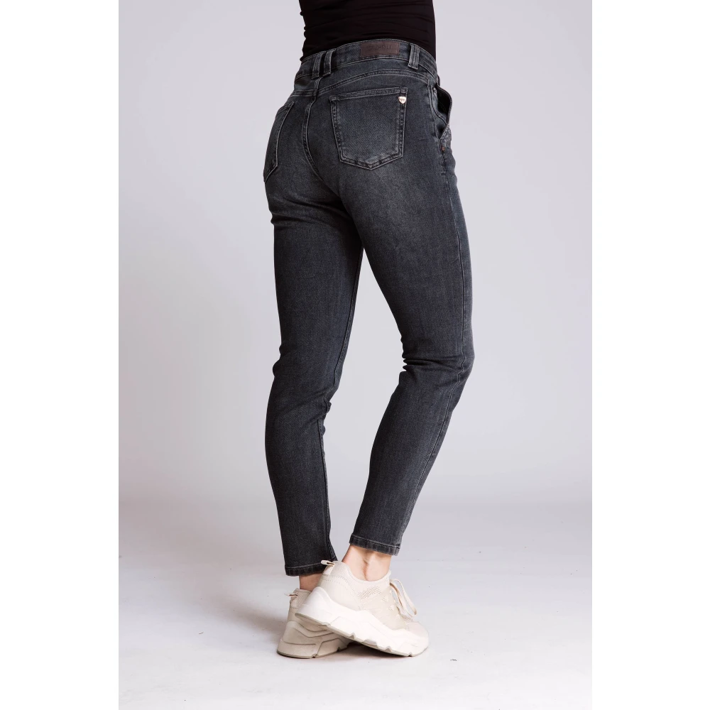 Zhrill Slim Fit Jeans Zhdalva Blauw Blue Dames