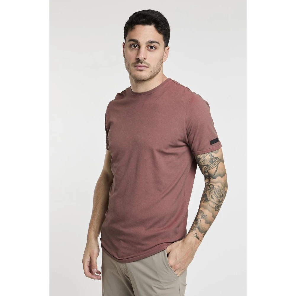 RRD Doticon Shirty Donkerrood T-Shirt Red Heren
