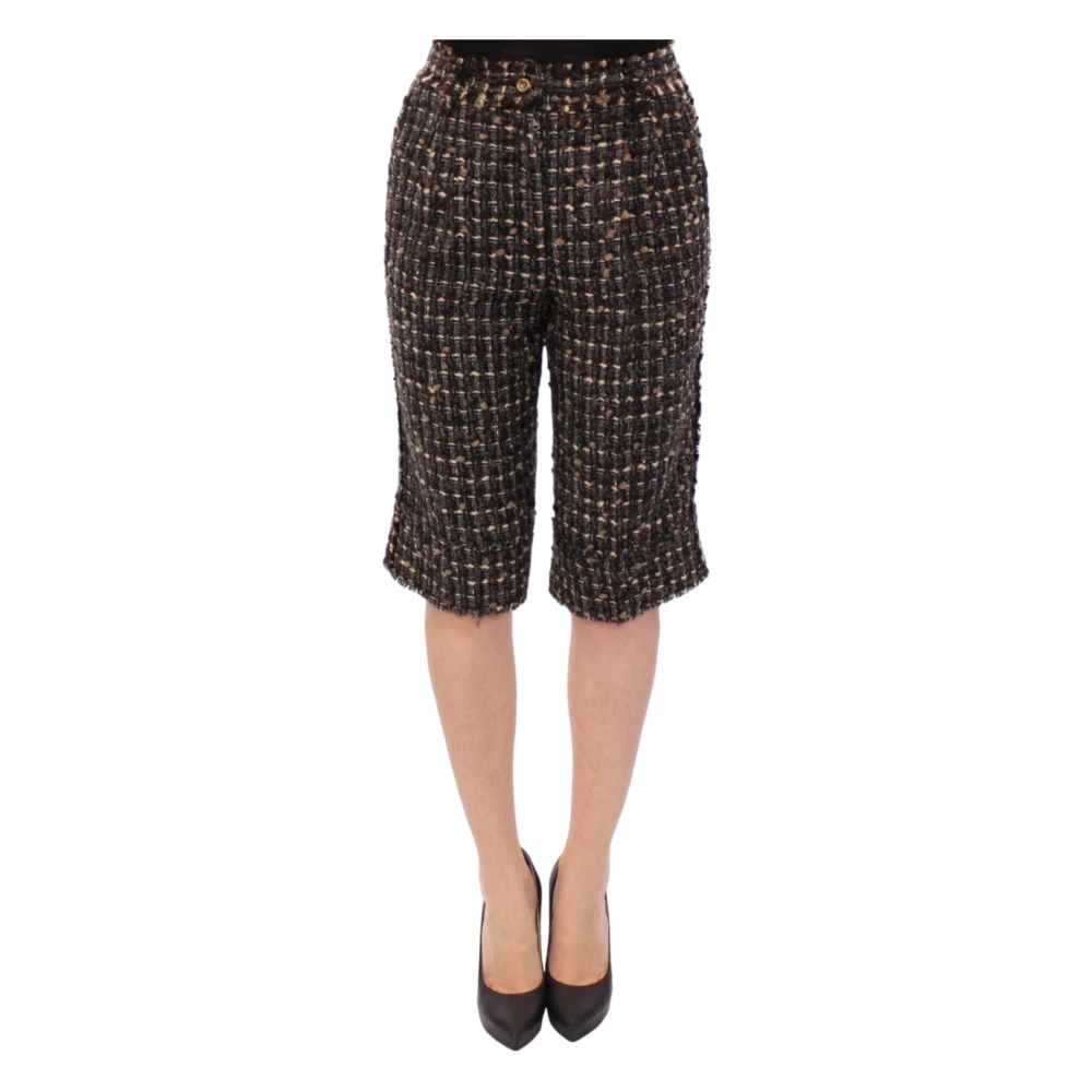 Dolce & Gabbana Women's Elegant Wool Blend Shorts